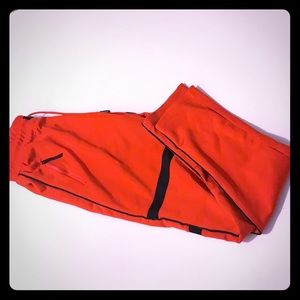 Red and black track pants 🔥🔥